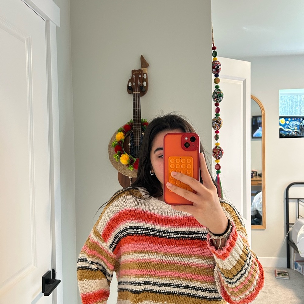 Billabong Colorful Striped Sweater